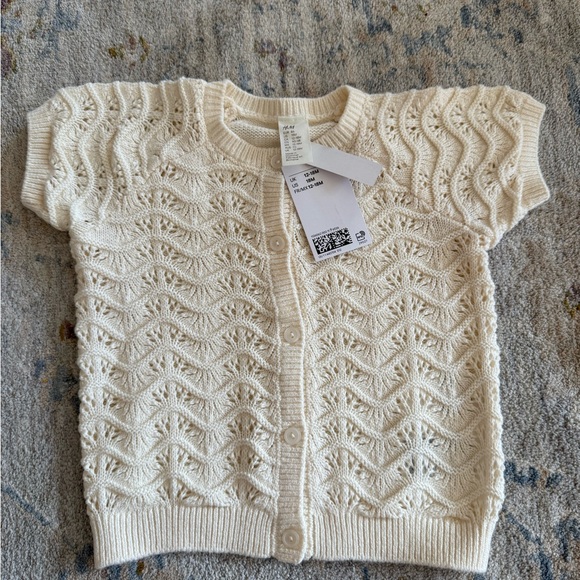Cream Knit Cardigans - Picture 1 of 4